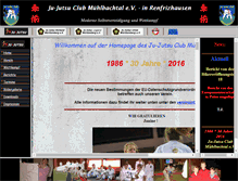 Tablet Screenshot of jjc-muehlbachtal.de